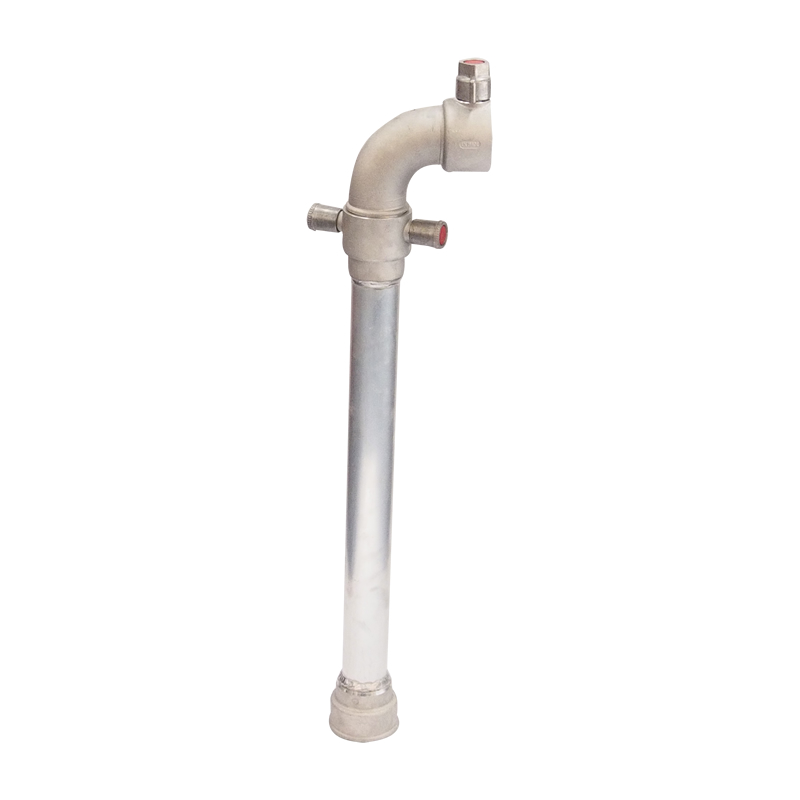 2 1/2″ Aluminium Hydrant Fitting Standpipe Double pull outlet Detachable 90° inst coupler bend