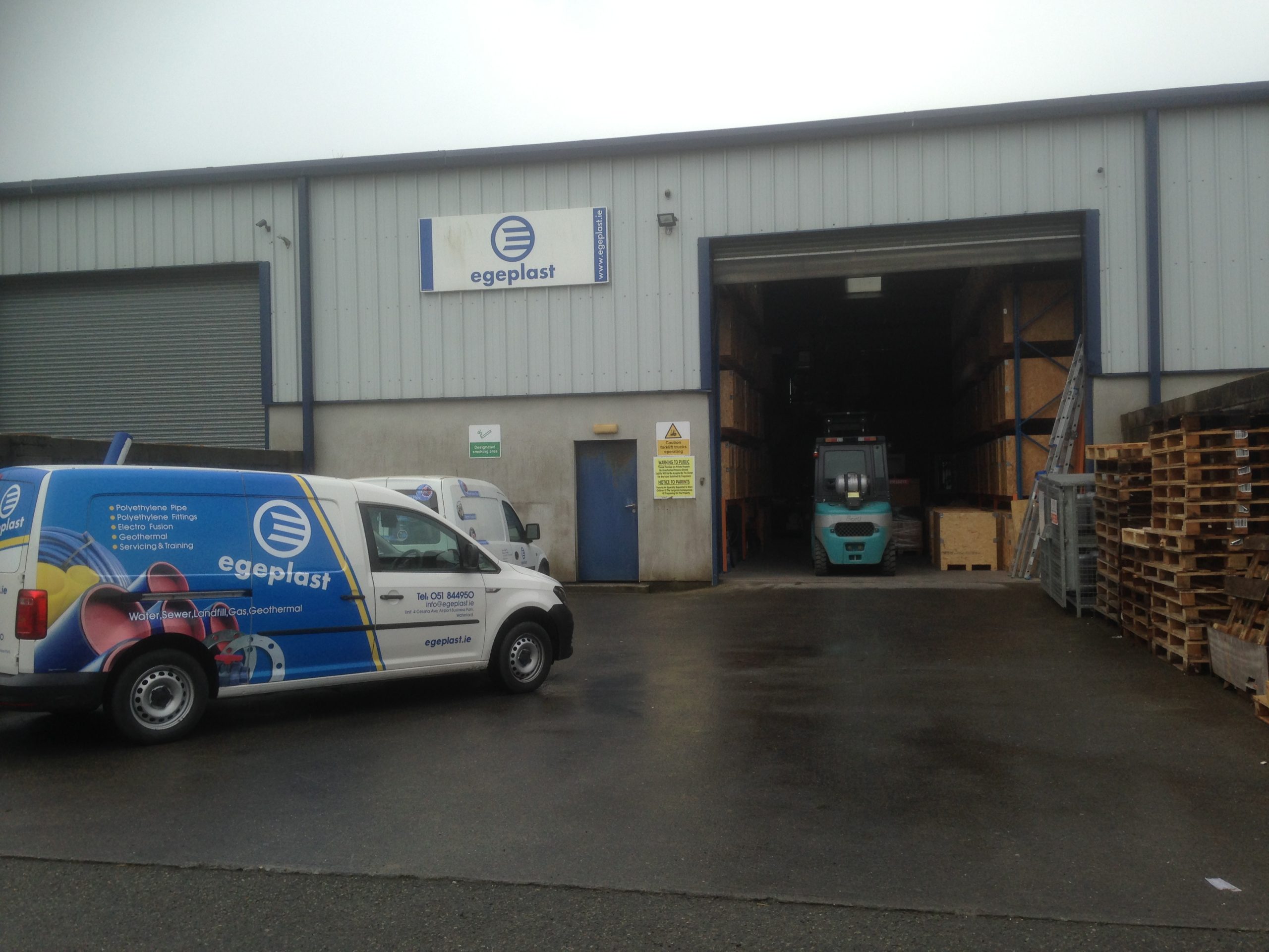 egeplast Ireland premises at Airport Business Park, Waterford